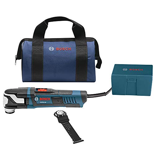 Bosch GOP55-36B-RT 5.5 Amp StarlockMax Oscillating Multi-Tool Kit with Accessory Box (Renewed)
