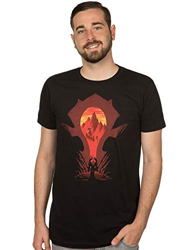 Men's World of Warcraft Horde Silhouette T-Shirt Medium