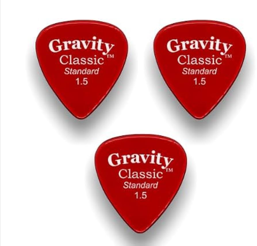Amazon.com: Gravity Acrylic Variety Pack Guitar Picks
