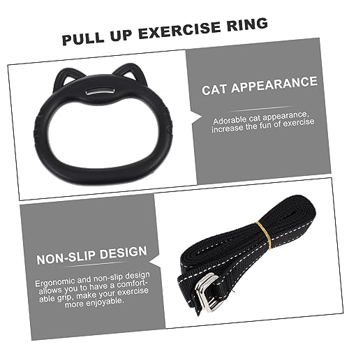 Anillas de gimnasia para fitness con correas y agarres miniatura 6