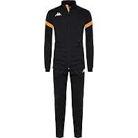 Kappa Dalcito Tuta da ginnastica, Nero / Arancione