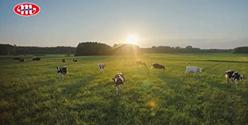 Mlekovita Vollmilchpulver 26% Fett, Nettogewicht - 400 g x 3 (1200 g) Sparset mit Löffel 16cm