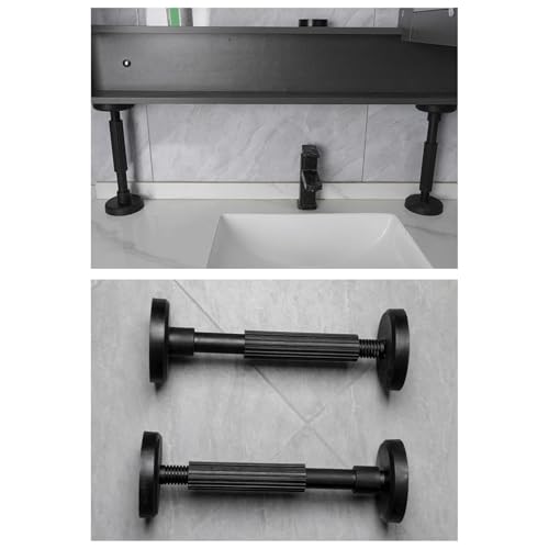 Third Hand Tool - Cabinet Jack | 2Pcs Telescopic Support Rod | 3rd Hand Support System | Quick Support Rod | 2X Portable Cabinet Lift Jack Support | Non-Slip Third Hand Lifting Tool | Telescopic Prop - Image 4