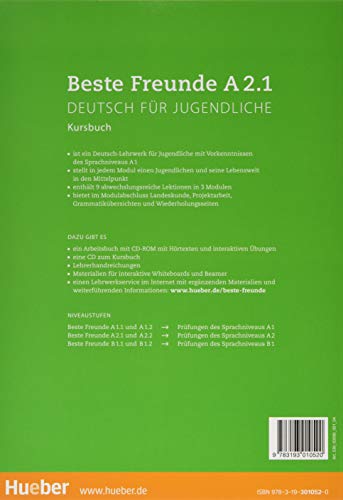BESTE FREUNDE A2.1 Kursb. (alum.) - Image 2