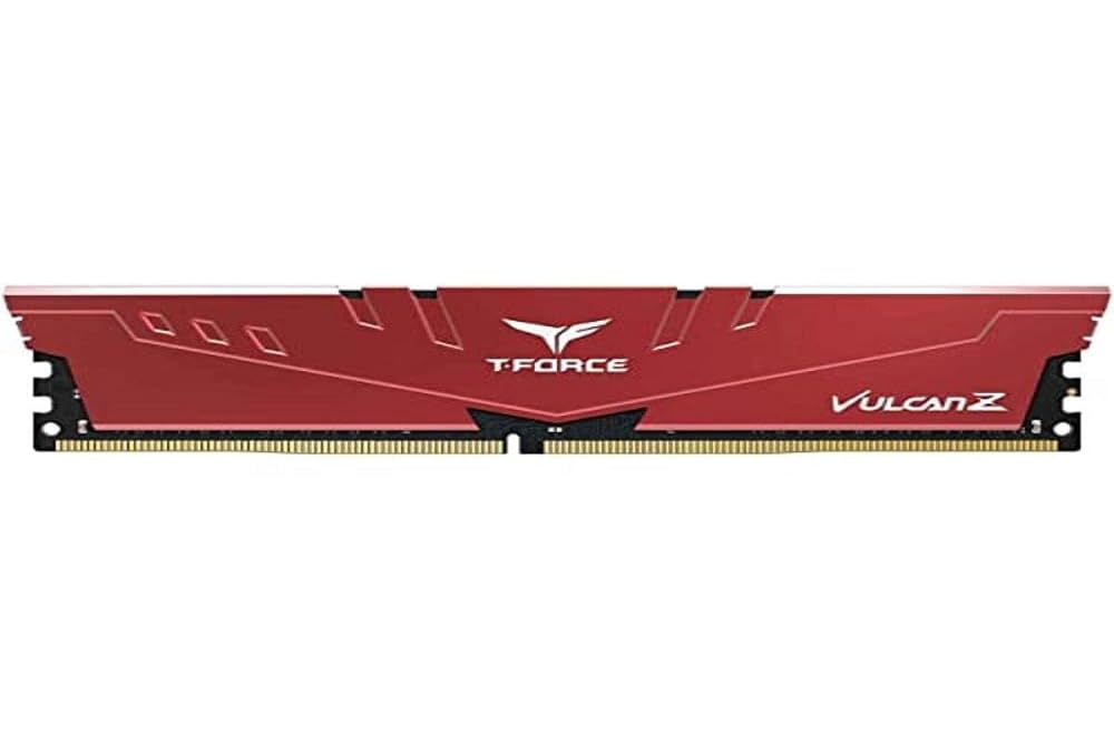 TeamGroup T-Force Vulcan Z 8GB DDR4 3200Mhz Gaming Memory (Red) - TLZRD48G3200HC16C01 (B07YCPV6JM) Amazon Price History, Amazon Price Tracker