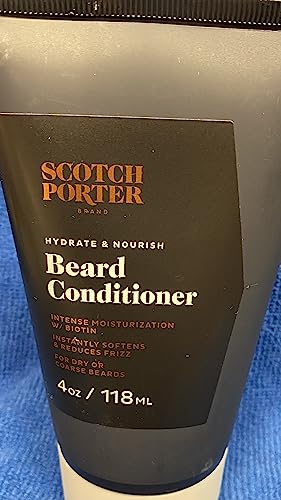 Hydrate & Nourish Beard Conditioner Warm Spice & Powdery Musk / 4 oz