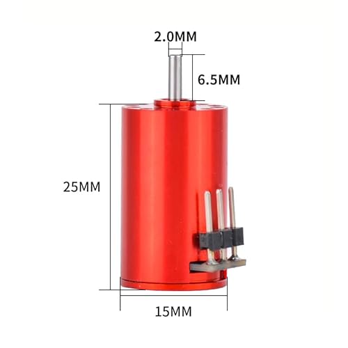1/24 Mosquito Car Jingshang Miniq Suitable For Rc Model Car 1525 Motor Brushless Mini Motor 2.0 Shaft Diameter #TOP5
