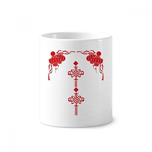 Cadeau Mug Lanterne Rouge Chinois en Céramique 350 ml
