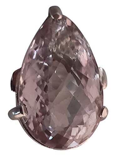 Bague améthyste argent 925 fait main au design créateur unique