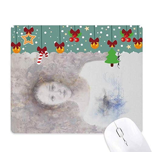 Alfombrilla de ratón Whitedove XJJ de pintura al óleo para un escritorio artístico y elegante