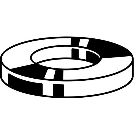 M10 x 30 mm OD Plain Finish A4 Stainless Steel Flat Washers, 50 pk.