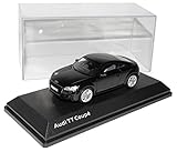 kyosho autoscale mini-z Fahrzeug ist ca 11 cm lang A-U-D-I TT 8S Coupe Schwarz 3. Generation Ab 2014 1/43 Kyosho Modell Auto mit individiuellem Wunschkennzeichen