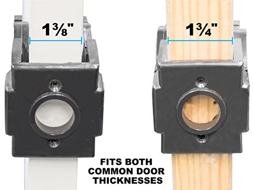 MIBRO 300681 Carbon Steel Door Lock and Deadbolt Installation Kit for Wood Doors - Thumbnail 4
