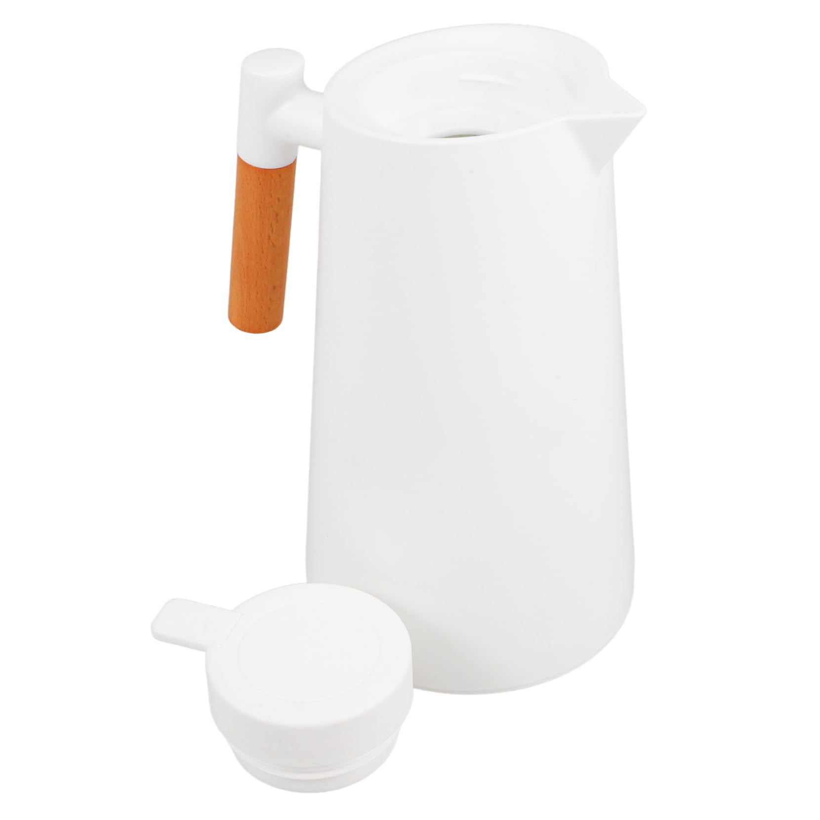 Mikinona Termo con Aislamiento al Vacío Jarra Térmica con Tapa Termo para Té y Bebidas Calientes y Frías para Uso Doméstico y Acampar