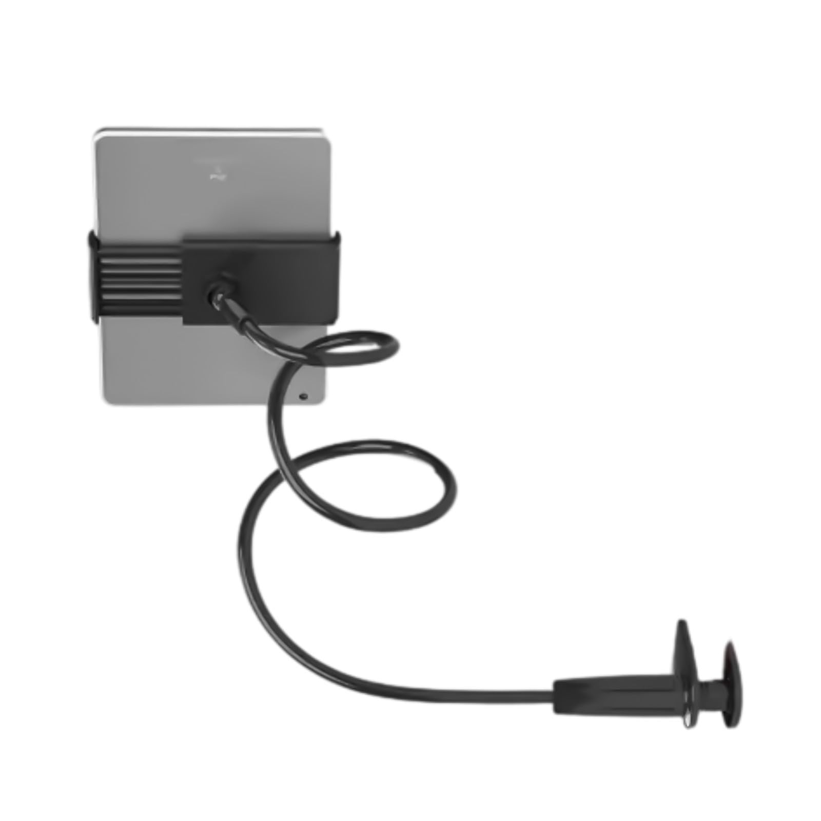 Maxtonser Phone Holder Flexible Arm Tablet Stand for Bed Reading with 360 Degree Rotation and Detachable Double Clips