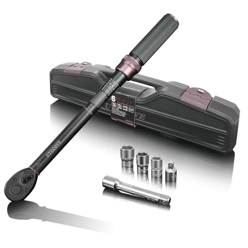 UYECOVE トルクレンチセット 車 タイヤ交換 プレセット型 差込角12.7 mm...