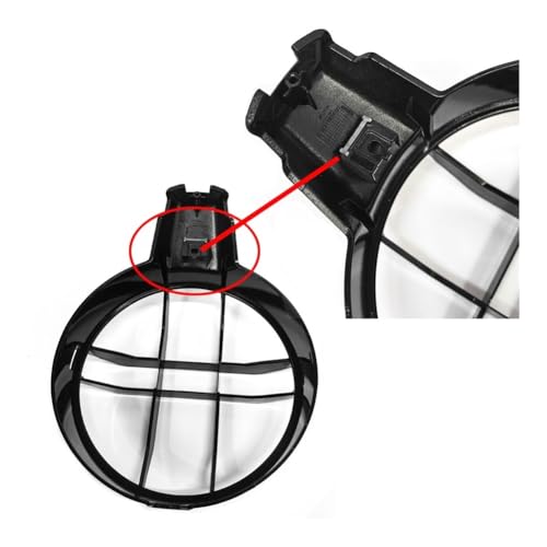 Grille phare moto solide pour protéger le bloc optique du GK125