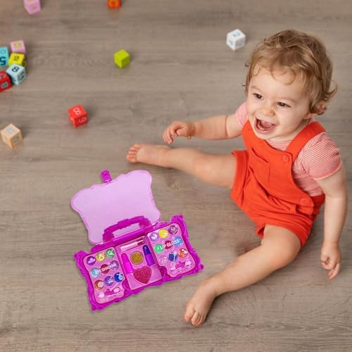 Kit de maquillage pour filles lavable et sûr pour fêtes