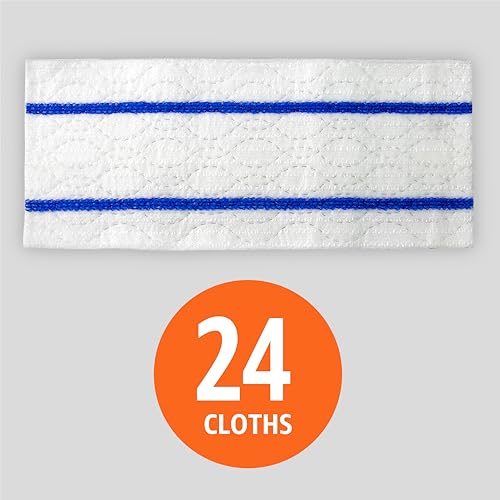 Image of Amazon Basics Wet Mopping Cloth Refills, 48 Count, Pack of 2