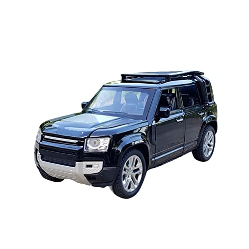 Modelo Land Rover Defender Diecast 1:24 Negro