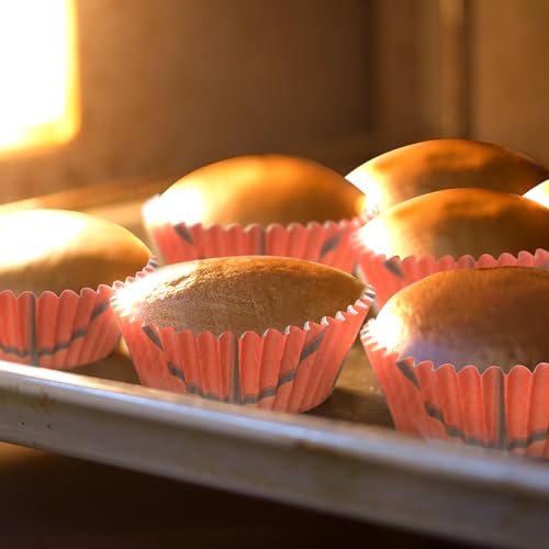 Cápsulas de baloncesto Maxcheck antigrasa para moldes de cupcakes limpios 4