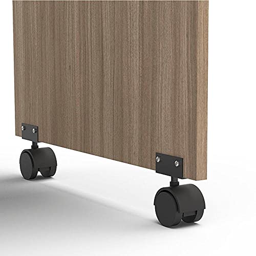 Escrivaninha Osaka 3 gavetas Castanho Politorno