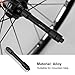 Bikes Hub Adapter, Road Wheel Fork Axle for 15mm Thru Axle Hub to 9mm Quicks Releases Shaft for Mountain Bike