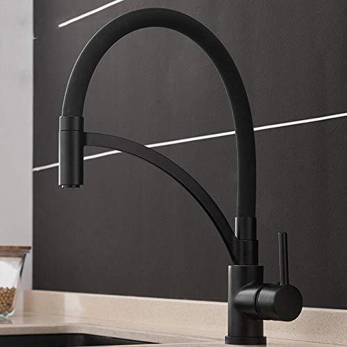 Küchenarmatur Pull Down Kalt Und Warm Schwarz Chrom Küchenarmatur Waschbecken Standmixer Wasserhähne Schwarz