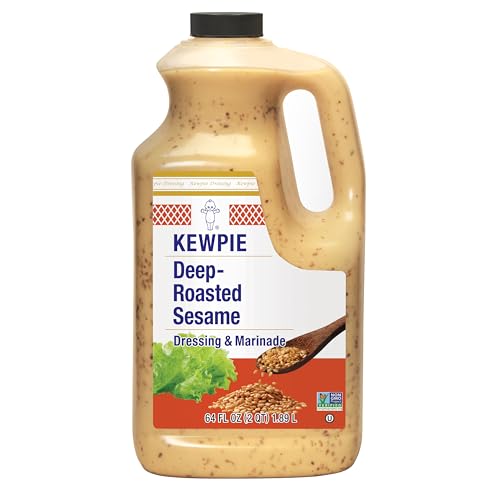 Kewpie Deep Roasted Sesame Dressing, 64 oz