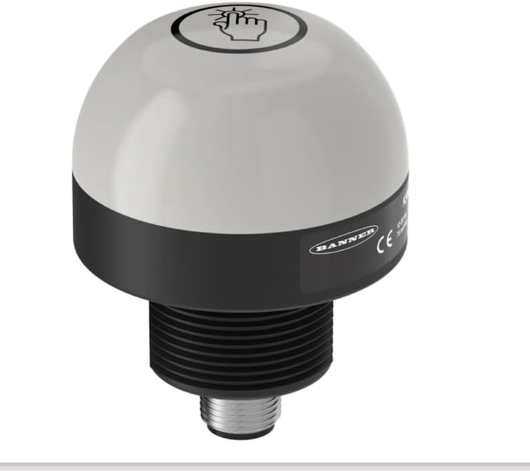 K50FLXRXPQ, Industrial Panel Mount Indicators/Switch Indicators K50 Series EZ-Light: 1-Color General Purpose Flat Pack Indicator; Voltage: 18-30 V dc; Environmental Rating: IP67; IP69K;