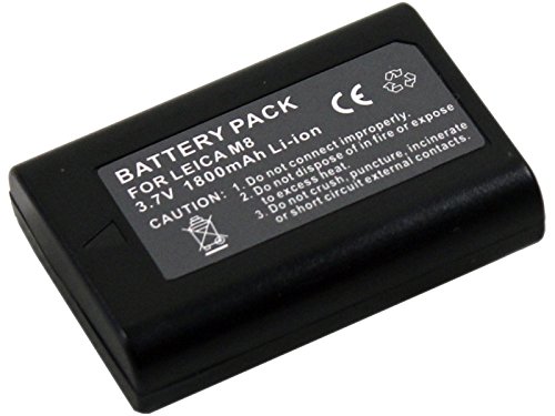 Batterie Lithium-Ion pour Leica M9 M8 Bli312 14464 alimentation appareil photo