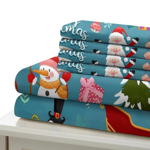 Housse de couette Noël microfibre hypoallergénique premium - 7