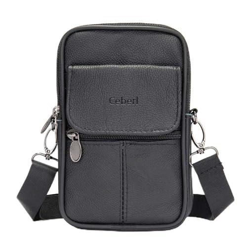 SALE!!! Mini Crossbody Bag Shoulder Bag for Men,Small Messenger Satchel Bag Sling Purse for Women (Black3)
