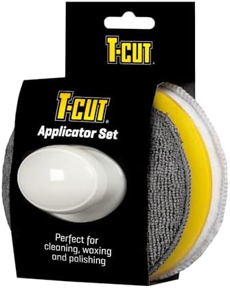 T-Cut Wax Applicator Set with Handle, Color May Vary