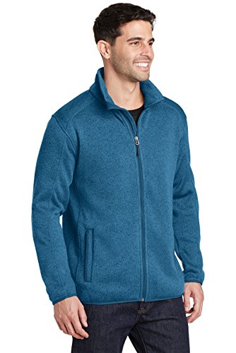 Image of Port Authority Men's Sweater Fleece Jacket