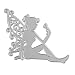 Mikey Store New Metal Cutting Dies Stencil DIY Scrapbooking Embossing Album Paper Card Craft (F)
