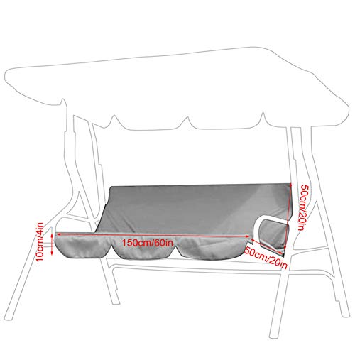 Encuentra la mejor selección de Sillon columpio con tejido impermeable los mejores 10. 23 Imagen adicional