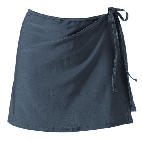 Jupe cache-maillot tankini à nœud pour femme idéale pour la plage et la piscine