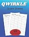 Qwirkle Score Sheets: 120 Qwirkle Score Pads For Scorekeeping | Qwirkle Game Record Keeper Book With Size 8.5 x 11 inch ( Qwirkle Score Book )