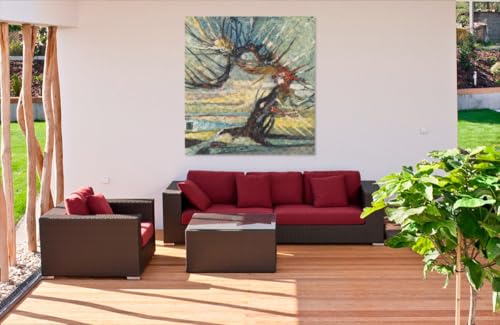 Otto Mueller Poster Ein Baum 101 x 101 cm tableau décoration murale carré