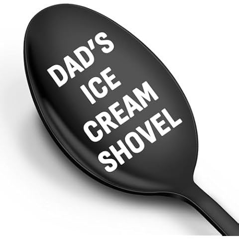 Gifts for Dad - Dad's Ice Cream Shovel, Christmas Gifts Stocking Stuffers for Men, Dad Gifts from Daughter, Son, Kids Cover