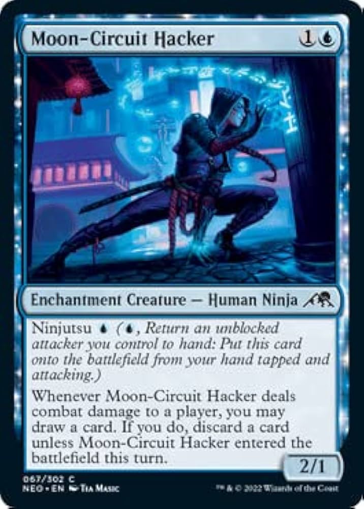 Amazon.com: Magic: the Gathering - Moon-Circuit Hacker (067