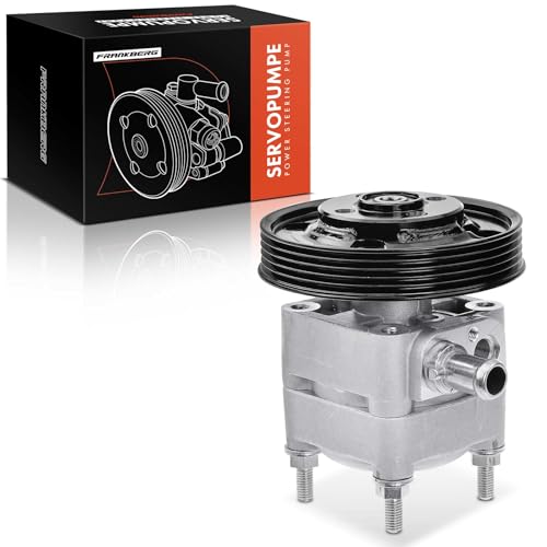 Frankberg Power Steering Pump Steering System Hydraulic Pump Compatible with S80 II 124 2.4L 2.5L 2006-2011 V70 III 135 2.4L 2.5L 2007-2011 XC60 156 2.4L 2008-2010 Replace# 7613955164