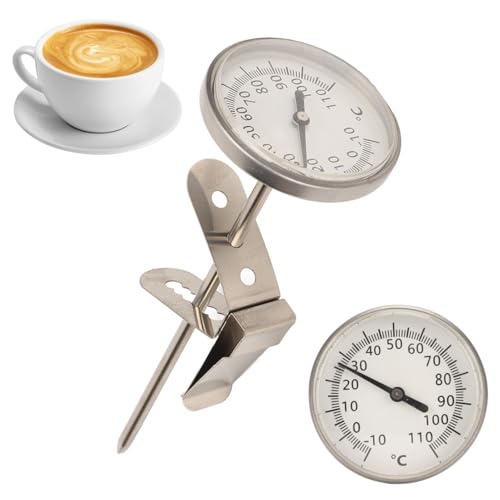 Topyond Thermomètre Four,De Four À Sonde En Acier Inoxydable, Thermomètre Alimentaire À Grand Cadran,Avec Pince Amovible, Mesure Précise De La Température,Convient À Divers Appareils De Cuisson