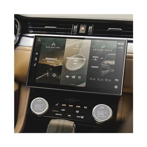 Film TPU écran navigation Jaguar F-Pace XFL 2021 : éliminez rayures et reflets