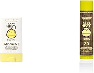 Sun Bum Baby Bum Spf 50 Sunscreen Face Stick | Mineral Uva/uvb Face and Body Protection for Sensitive Skin | Fragrance Fre...