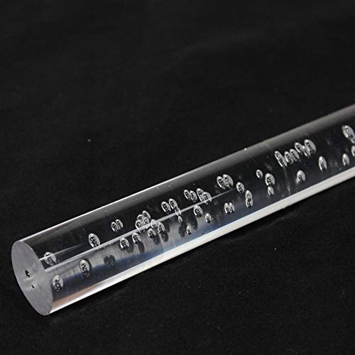 Image of Acrylic Lucite Rod Dowel - 5 /8 inch(16mm) x 11.8125 inch (300mm) - One Rod (Bubble)