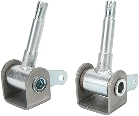 Miniatura 5 de Kit de neumáticos de cubo de rueda de eje ATV, kit de eje delantero y buje, juego de eje de dirección, puntal de rueda, 4.5 x 58 pulgadas, 2 piezas