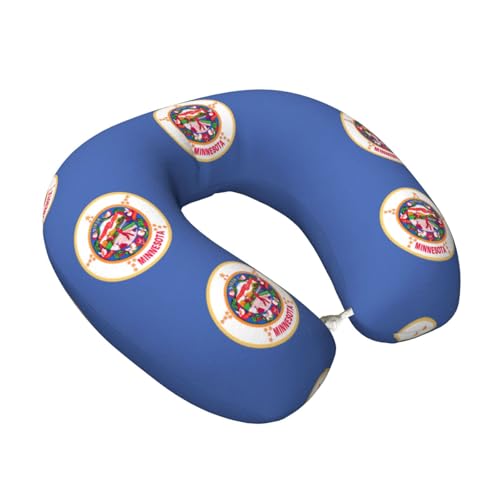 Almohada de poliéster para cuello tamaño único negra miniatura 2