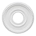 Westinghouse Lighting 7776200 12-3/4-Inch White Finish Colonnade Ceiling Medallion